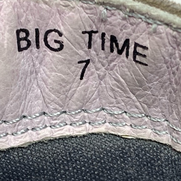 Envy Big Time Taupe Suede Lace Up utility platform booties 7 sporty casual chic - Picture 10 of 15